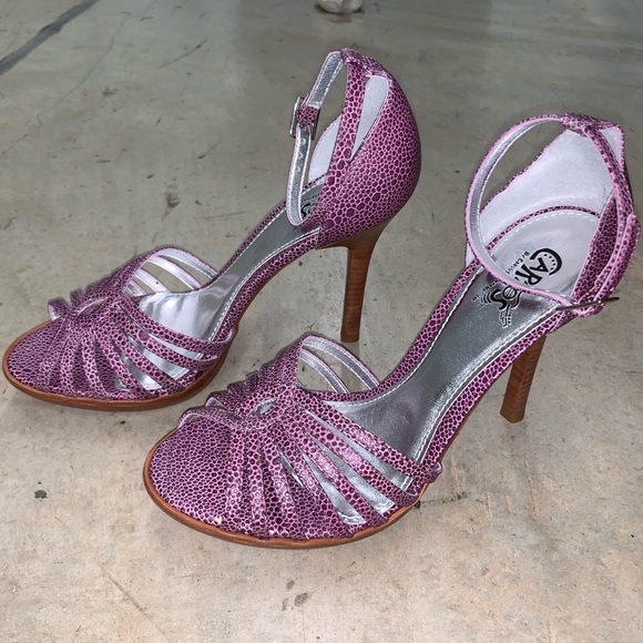 Carlos Santana Shoes - Glam Rose heel by Carlos Santana